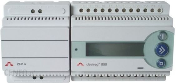 DEVI Termostat elektroniczny DEVIreg 850 z zasilaczem 24 V DC eBox24-8166789 фото