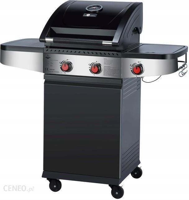 Grill Gazowy El Fuego Houston 2+1 8.5Kw Koła