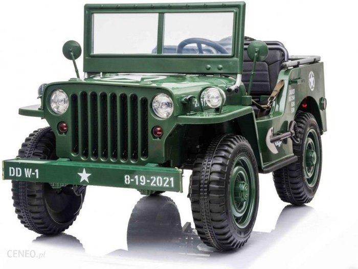 Joko Jeep Wojskowy Trzyosobowy Na Pojazd Retro Wojskowy 4X4 Zielony eBox24-8227989 фото