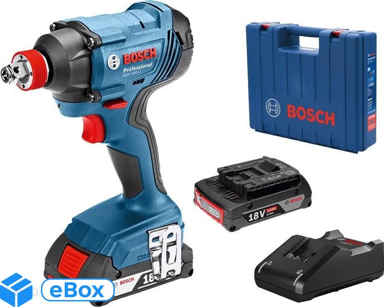 Bosch GDX 180-LI Professional 06019G5220 eBox24-8133539 фото