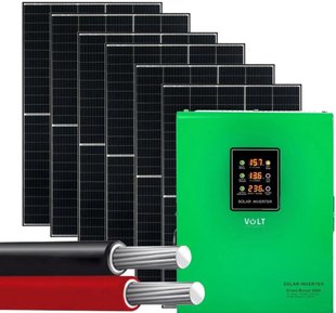 Pv Off-Grid Zestaw Solarny Do Grzania Wody Użytkowej 6 Paneli 2,4Kw Gw6 eBox24-8362965 фото