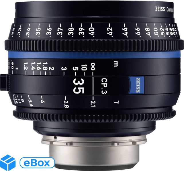Zeiss CP.3 35mm T2.1 Cine Compact Prime (Sony E) eBox24-8032690 фото