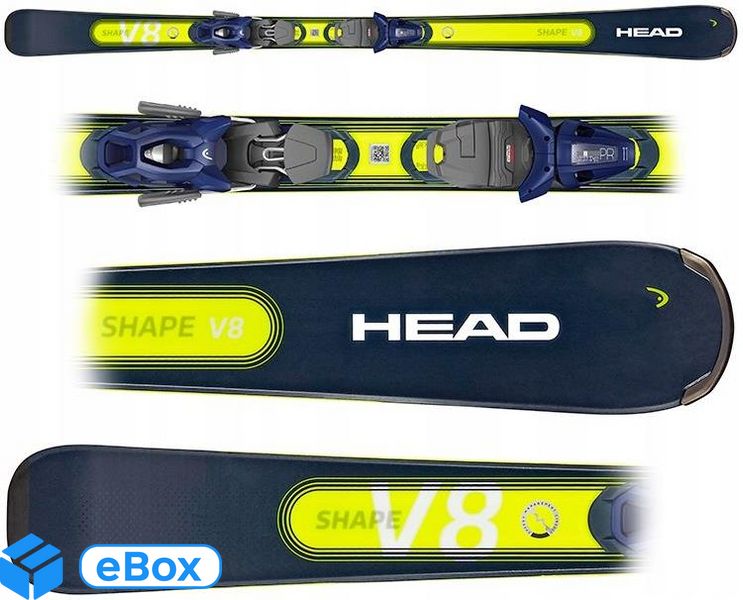 Head Worldcup Shape E-V8 Wiązania Pr 11 Gw 156Cm 23/24 eBox24-8255473 фото