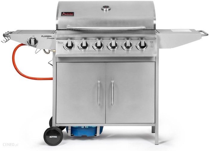 Grill Gazowy Florida Iii 6+1 Premium 15,0 + 3,2Kw - 19786Gs