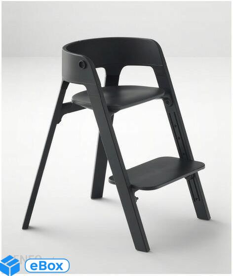 Stokke Krzesło Steps Black Seat / Black Legs eBox24-8232592 фото