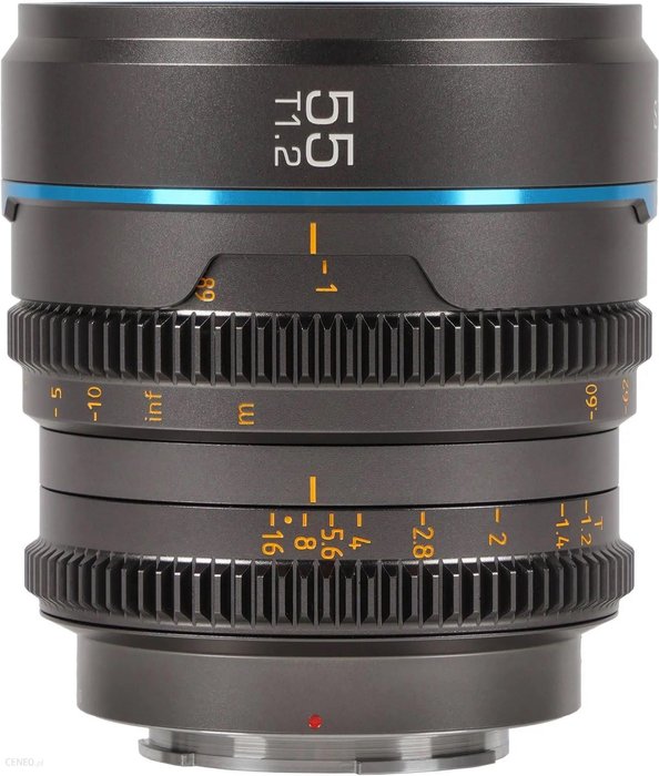 Sirui Night Walker 55mm T1.2 S35 Cine Lens Canon RF-Mount Metal Grey | filmowy eBox24-8032542 фото