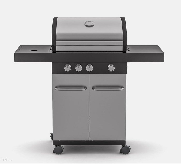 Obi Grill Gazowy 3-Palnikowy I 1 Dodatkowy 13,5Kw