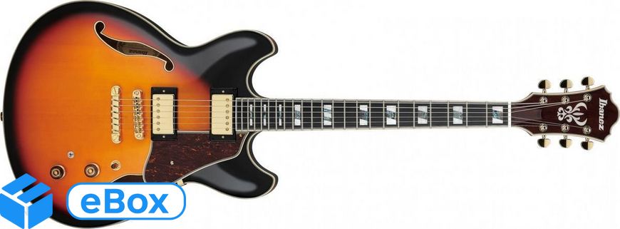 Ibanez AS113-BS Brown Sunburst gitara elektryczna eBox24-8094943 фото