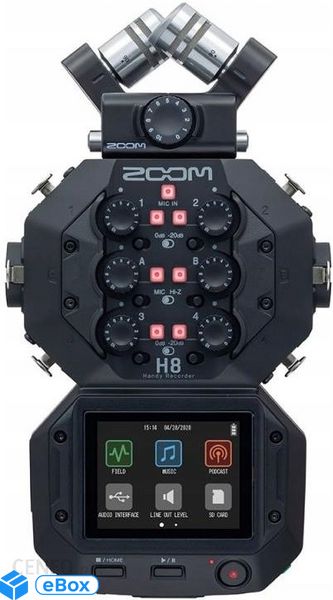 Zoom H8 - cyfrowy smart eBox24-8109494 фото
