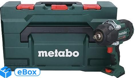owy klucz udarowy Metabo SSW 18 LTX 1450 BL + metaBOX (bez a i ładowarki) eBox24-8133544 фото