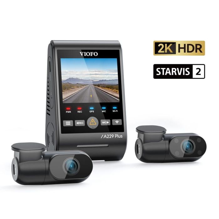VIOFO Kamera samochodowa A229 Plus 3CH | Wideorejestratory to nasza specja eBox24-94275656 фото