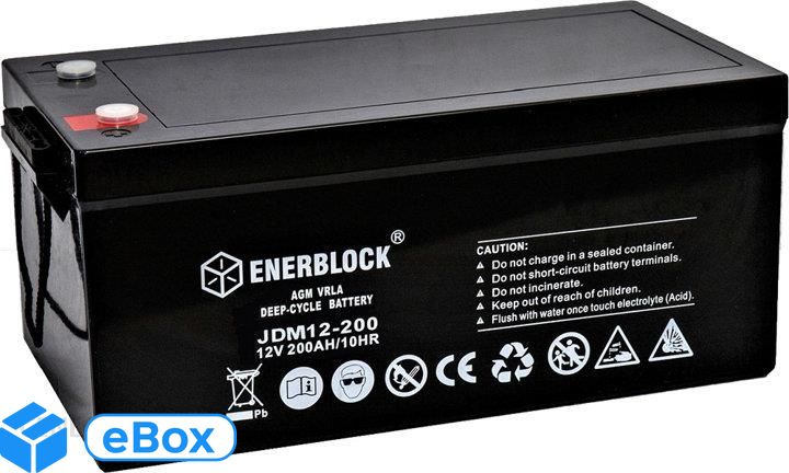 Enerblock JDM12-200 12 V 200 Ah eBox24-8278944 фото