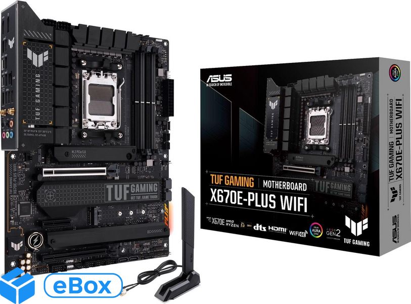 Asus Tuf Gaming X670E-Plus (TUFGAMINGX670EPLUS) eBox24-8088994 фото
