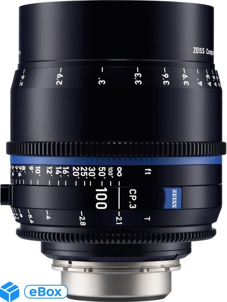 Zeiss CP.3 100mm T2.1 Cine Compact Prime (Sony E) eBox24-8033445 фото