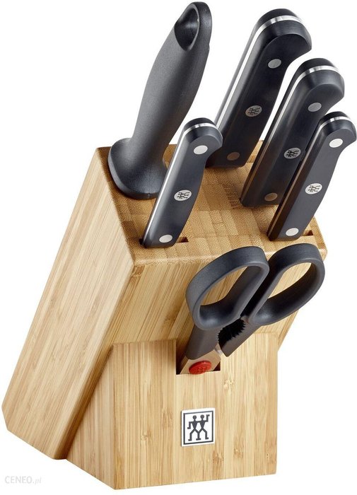 Zwilling W Stojaku Gourmet Bambus 7Szt.