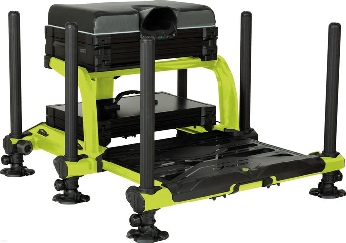 Fox Matrix XR36 Pro Lime Seatbox + 1x shallow tray & lid + deep drawer (GMB159) eBox24-8217295 фото