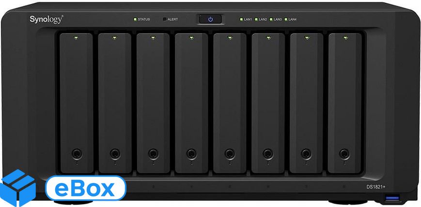 Synology Kit Ds1821+ -+ 8X Seagate Nas Hdd Ironwolf 10Tb 7.2K Sata - (KDS1821++8XST10000VN000) eBox24-8084195 фото