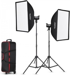 Godox SL-100D Zestaw 2 lamp LED z akcesoriami eBox24-8359821 фото