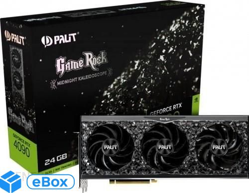 Palit GeForce RTX 4090 GameRock 24GB GDDR6X (NED4090019SB1020G) eBox24-8267446 фото