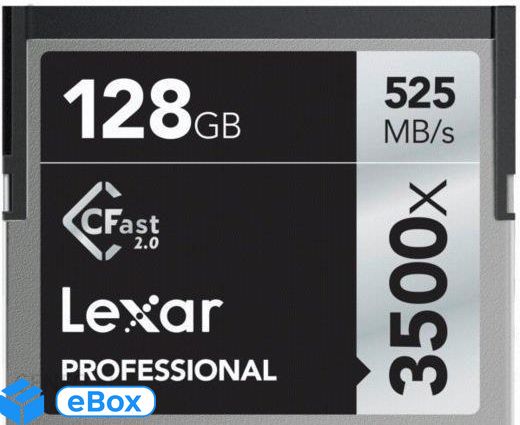 Lexar Professional CFast 2.0 128GB 3500x (LC128CRBEU3500) eBox24-8072046 фото