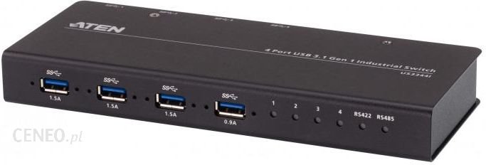 ATEN 4-Port USB3.1 Gen 1 Industrial Switch (US3344IAT) eBox24-8090446 фото