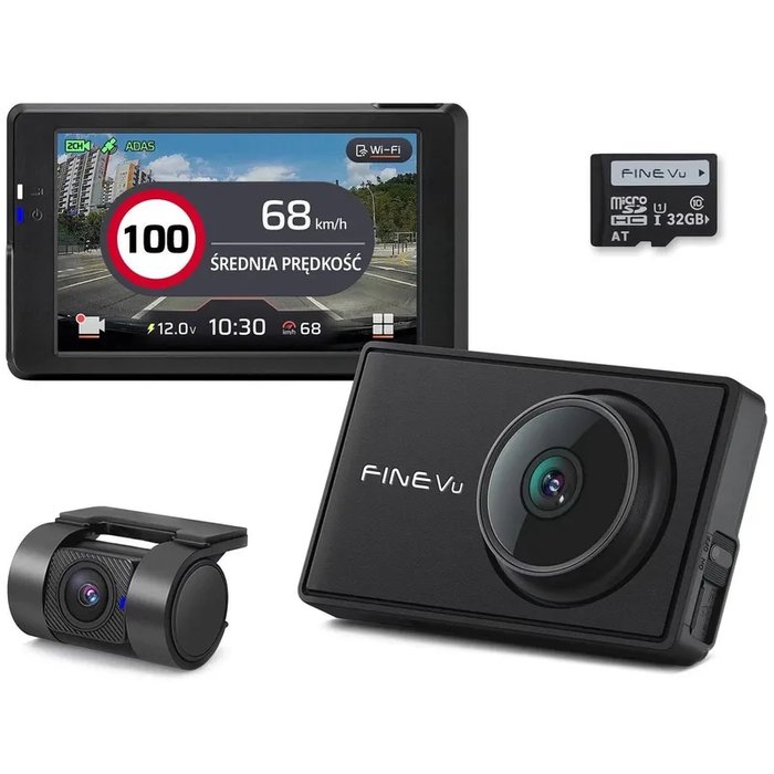 FineVu Kamera samochodowa GX7000 32GB WiFi | Wideorejestratory to nasza sp eBox24-94275658 фото