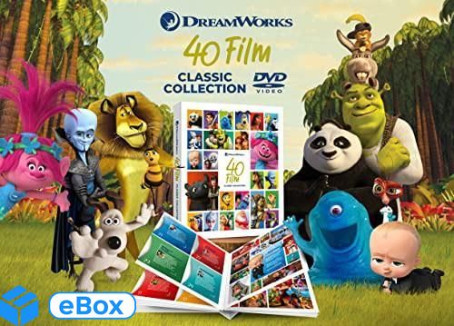 Dreamworks 40-Film Collection [DVD] eBox24-8366145 фото