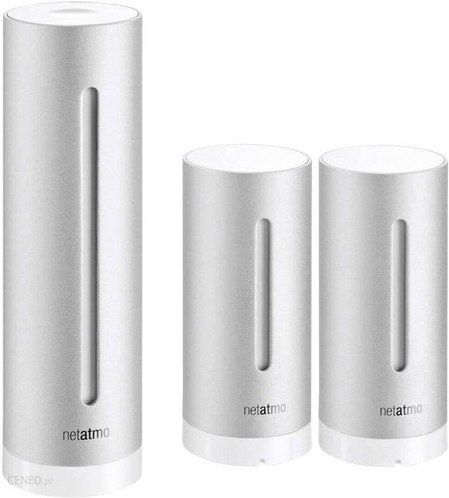 Netatmo Stacja Pogodowa Wifi Z Dodatkowym Czujnikiem Nws01-Ec