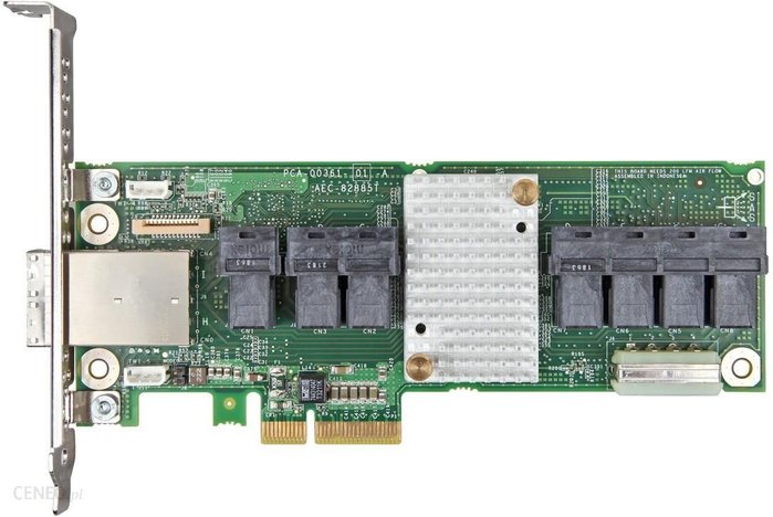 Intel - SAS - Serial ATA - PCI Express x4 - JBOD - 12 Gbit/s - Low Profile MD2 Card - 8 MB (RES3FV288) eBox24-8090120 фото