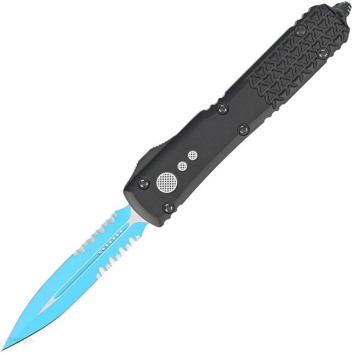 Microtech Knives Nóż Automatyczny Otf Ultratech Signature D E Jedi Knight Black Aluminum Blue M390 122 2Jk eBox24-8269420 фото