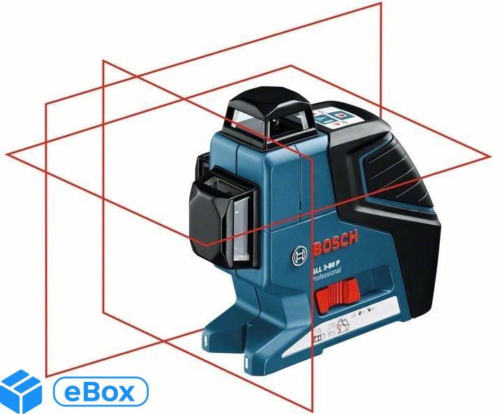 Bosch GLL 3-80 P Professional 0601063306 eBox24-8136861 фото