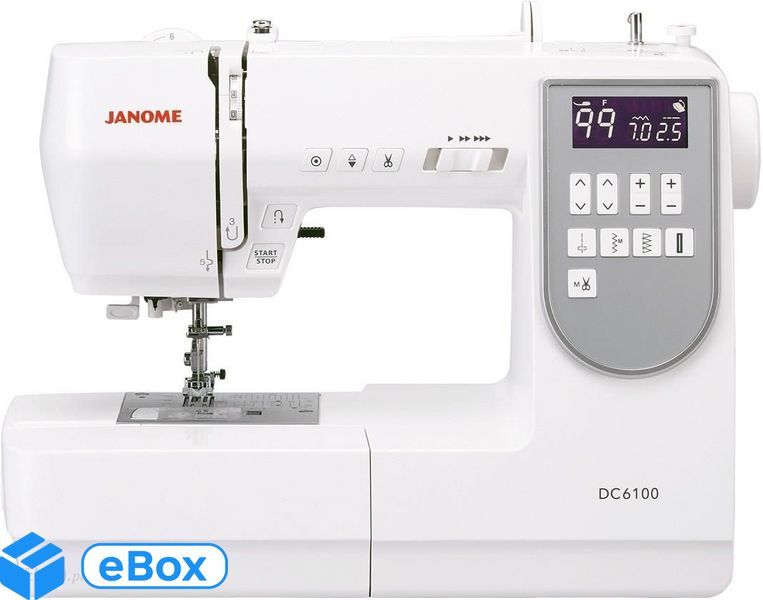 JANOME DC6100 eBox24-8020370 фото