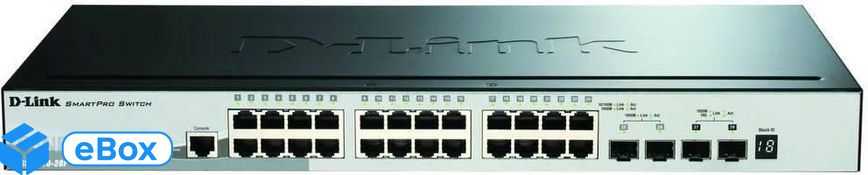D-Link Switch Dgs-1510-28P/E, 24+4 Porty, 92 Gbit/S, Funkcja Poe (DGS151028PE) eBox24-8082220 фото