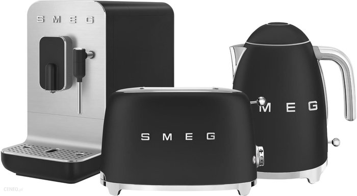 SMEG BCC02BLMEU + TSF01BLMEU + KLF03BLMEU