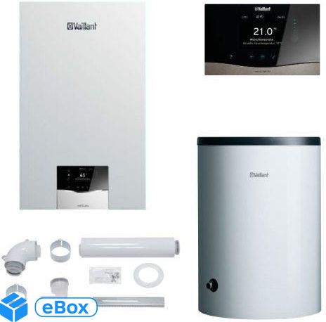 Vaillant VC 20CS/1-5 + Zasobnik VIH R 120/6 B + Sterownik VRC 720 SensoComfort 10043619 eBox24-8175539 фото