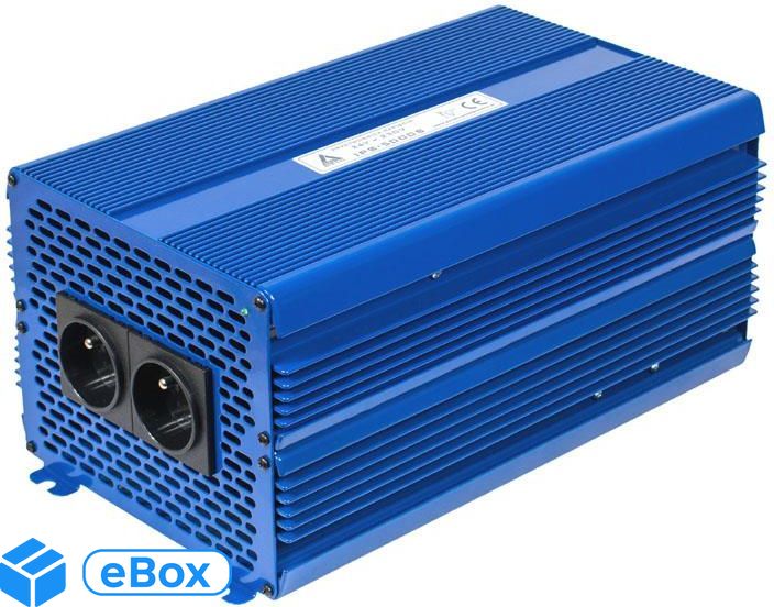 Azo Digital Przetwornica Napięcia 24 Vdc / 230 Vac Eco Mode Sinus Ips-5000S 5000W eBox24-8391533 фото