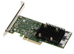 KALEA-INFORMATIQUE kontrolera PCIe 4.0 x8 Trimode SAS SATA NVMe 12GB z 16 portami wewnętrznymi. OEM 9500-16i eBox24-8098099 фото