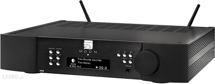 Moon 390 MiND Streamer MQA/DSD + DAC czarny