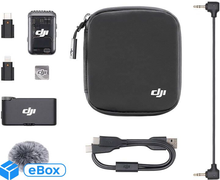 Zestaw bezprzewodowy audio DJI Mic 2 Basic (1 TX + 1 RX) Click24-9119640 фото