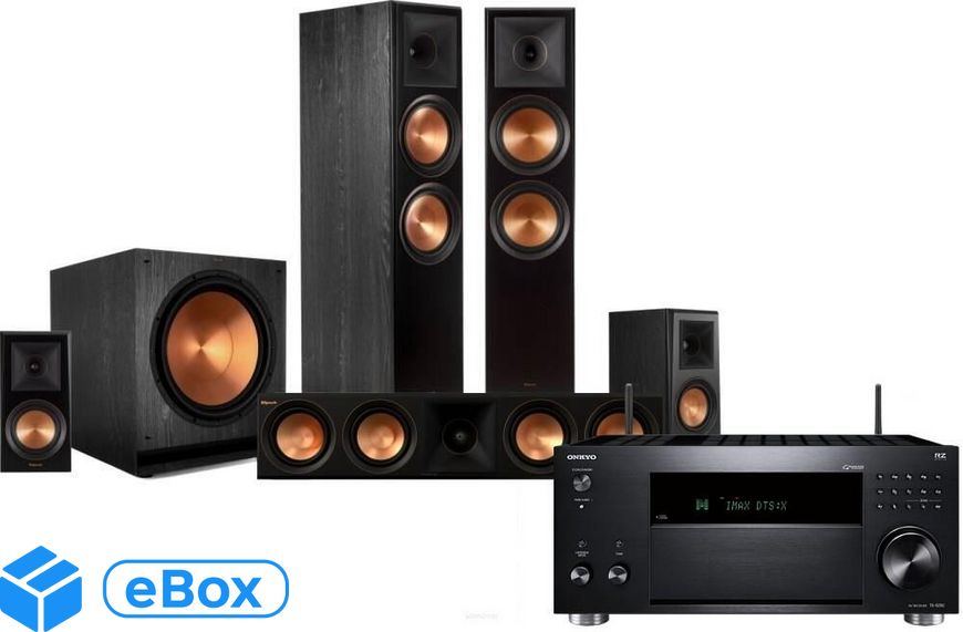 Onkyo TX-RZ50 + Klipsch RP-8000FII + RP-504CII + RP-500MII + SPL-120 eBox24-8036717 фото