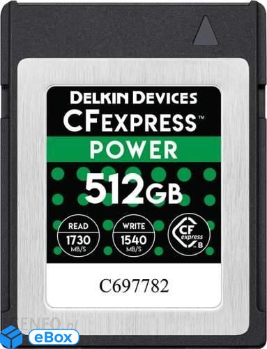 Delkin CFexpress Power R1730/W1430 512GB eBox24-8072100 фото