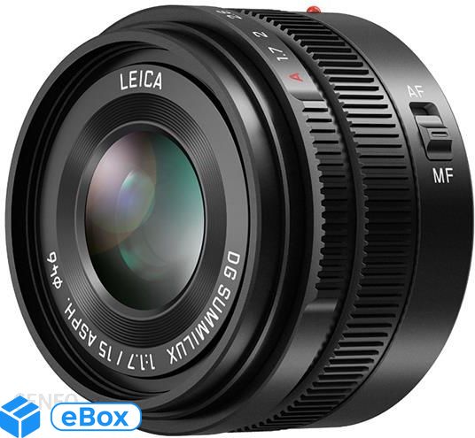 Panasonic Leica DG SUmmILUX 15mm f/1,7 ASfER. Czarny (H-X015E-K) eBox24-8029351 фото