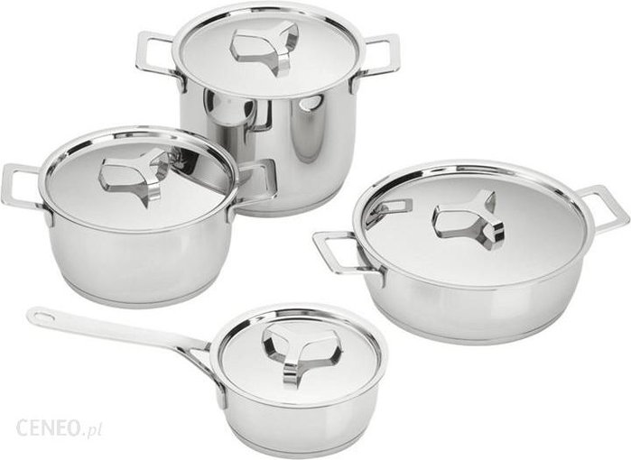 A Di Alessi Zestaw Garnkw Pots & Pans 7 El. (Adialessiajm100S7)