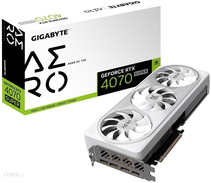 Gigabyte GeForce RTX 4070 SUPER Aero OC 12GB GDDR6X (GVN407SAEROOC12GD) eBox24-8267551 фото