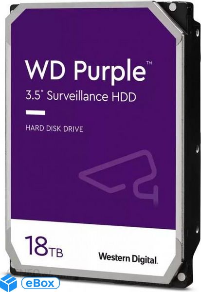 WD Purple 18TB (WD180PURZ) eBox24-8094052 фото
