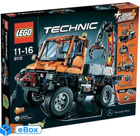 LEGO Technic 8110 Mercedes Benz Unimog U 400 eBox24-8231752 фото