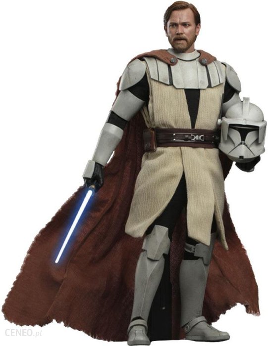 Sideshow Collectibles Star Wars The Clone Wars Action Figure 1/6 Obi-Wan Kenobi 30 cm eBox24-8276852 фото