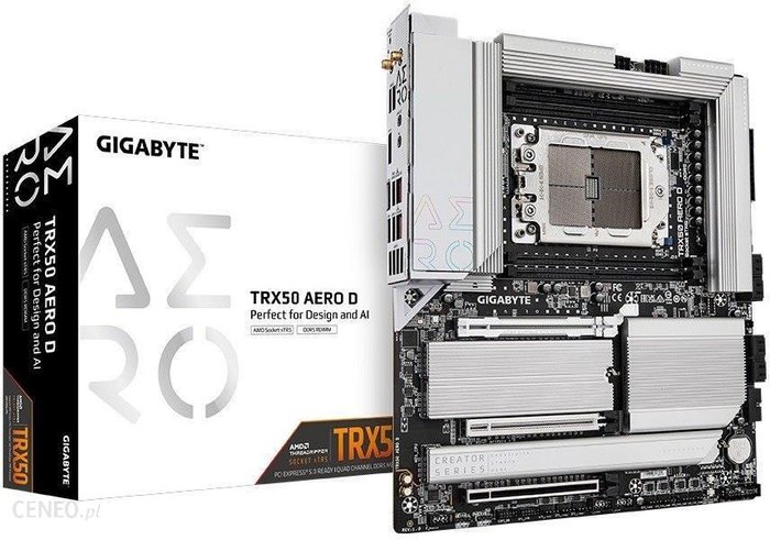Gigabyte TRX50 AERO D sTR5 4DDR5 HDMI USB/4M.2 eATX (TRX50AEROD) eBox24-8088952 фото