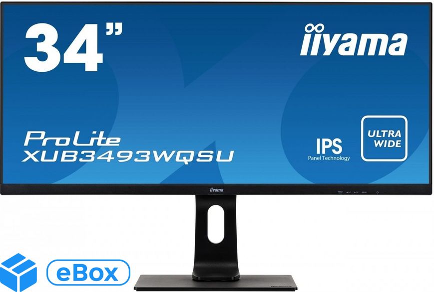 iiyama 34" ProLite (XUB3493WQSUB1) eBox24-8085277 фото