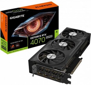 Gigabyte GeForce RTX 4070 SUPER WINDFORCE OC 12GB GDDR6X (GV-N407SWF3OC-12GD) eBox24-8354028 фото